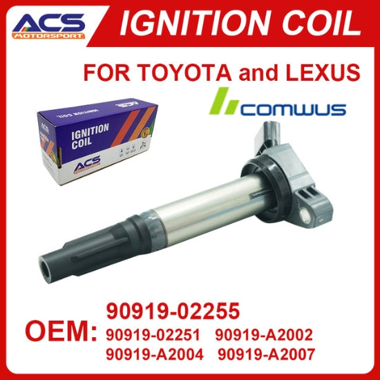 Ignition Coil Pack Spark Plugs Replacement for 3.5 V6 Toyota Sienna Avalon Camry Highlander Rav4 Venza Lexus RX350 ES350 RX450h 2007 2008 2009 2010 2011 2012 2013 2014 2015, 90919-A2007, UF487