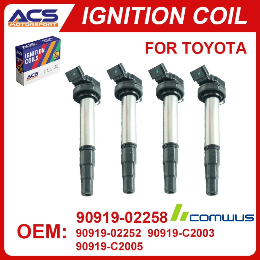 Ignition Coil for 1.8 L4 Toyota Corolla Prius Matrix Scion XD 2009 -2017 Coils 1.8L OE