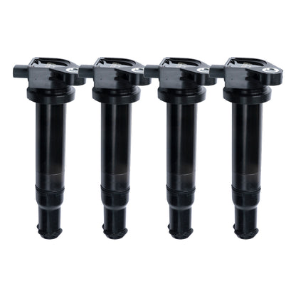 1 Ignition Coil or Ignition Coil Pack Set of 4 - Replaces 27301-26640 - Compatible with Hyundai Accent, Kia Rio, Rio5-2006-2011 Models