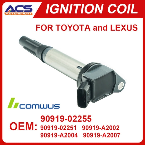 Ignition Coil Pack Spark Plugs Replacement for 3.5 V6 Toyota Sienna Avalon Camry Highlander Rav4 Venza Lexus RX350 ES350 RX450h 2007 2008 2009 2010 2011 2012 2013 2014 2015, 90919-A2007, UF487