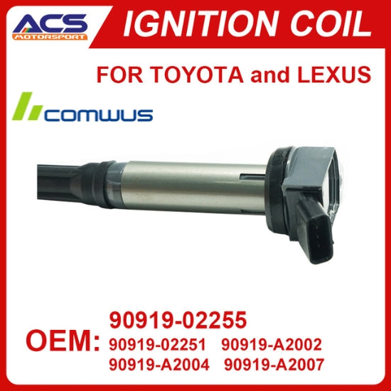 Ignition Coil Pack Spark Plugs Replacement for 3.5 V6 Toyota Sienna Avalon Camry Highlander Rav4 Venza Lexus RX350 ES350 RX450h 2007 2008 2009 2010 2011 2012 2013 2014 2015, 90919-A2007, UF487