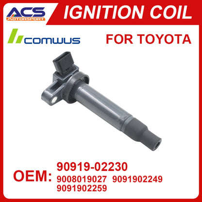 1 pcs or 4 pcs Ignition Coils Pack Fits for V8 4.7 4.3 2000 2001 2002 2003 2004 205 2006 2007 2008 2009 Toyota Tundra Sequoia Land Cruiser 4Runner LEXUS LX470 GX470 GS430 LS430 SC430 Replaces UF230 UF493