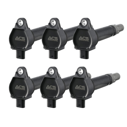 1 PCS or Ignition Coil Pack Set of 6 Compatible with Dodge Charger Challenger Avenger Nitro Magnum Chrysler 300 Town &amp; Country Sebring 2.7L 3.5L 4.0L V6 &amp; More Replaces